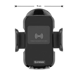 Soporte para celular con cargador inalámbrico Qi Turbo Charge