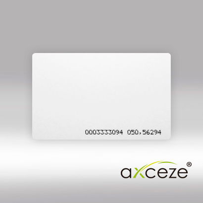 TARJETA DE PROXIMIDAD AX-IDC DELGADA CON CÓDIGO IMPRESO FRECUENCIA DE 125KHZ COMPATIBLE CON EQUIPOS ID