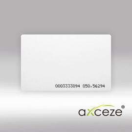 TARJETA DE PROXIMIDAD AX-IDC DELGADA CON CÓDIGO IMPRESO FRECUENCIA DE 125KHZ COMPATIBLE CON EQUIPOS ID