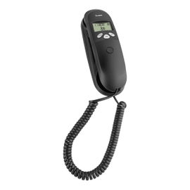 Teléfono de góndola, negro