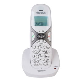 Teléfono inalámbrico DECT 6.0 con 2 extensiones adicionales