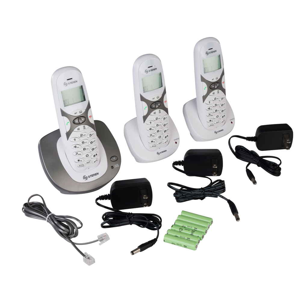  Sangyn DECT 6.0 - Teléfonos de escritorio inalámbricos con  identificación de llamadas, grabación, mensaje de teléfono, consulta de  números, teléfonos portátiles inalámbricos para teléfonos de oficina en casa  : Productos de Oficina