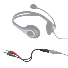 Cable auxiliar 2 plug 3,5 mm a jack 3,5 mm TRRS de 17 cm Cable auxiliar 2 plug 3,5 mm a jack 3,5 mm TRRS de 17 cm