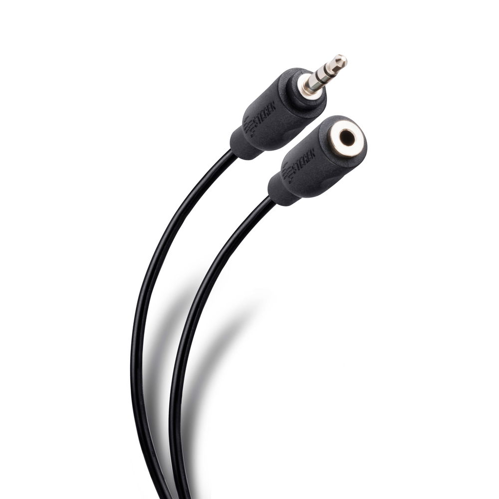 Extensión de plug 3,5 mm a jack de 3,5 mm estéreo, de 1,8 m Extensión de plug 3,5 mm a jack de 3,5 mm estéreo, de 1,8 m