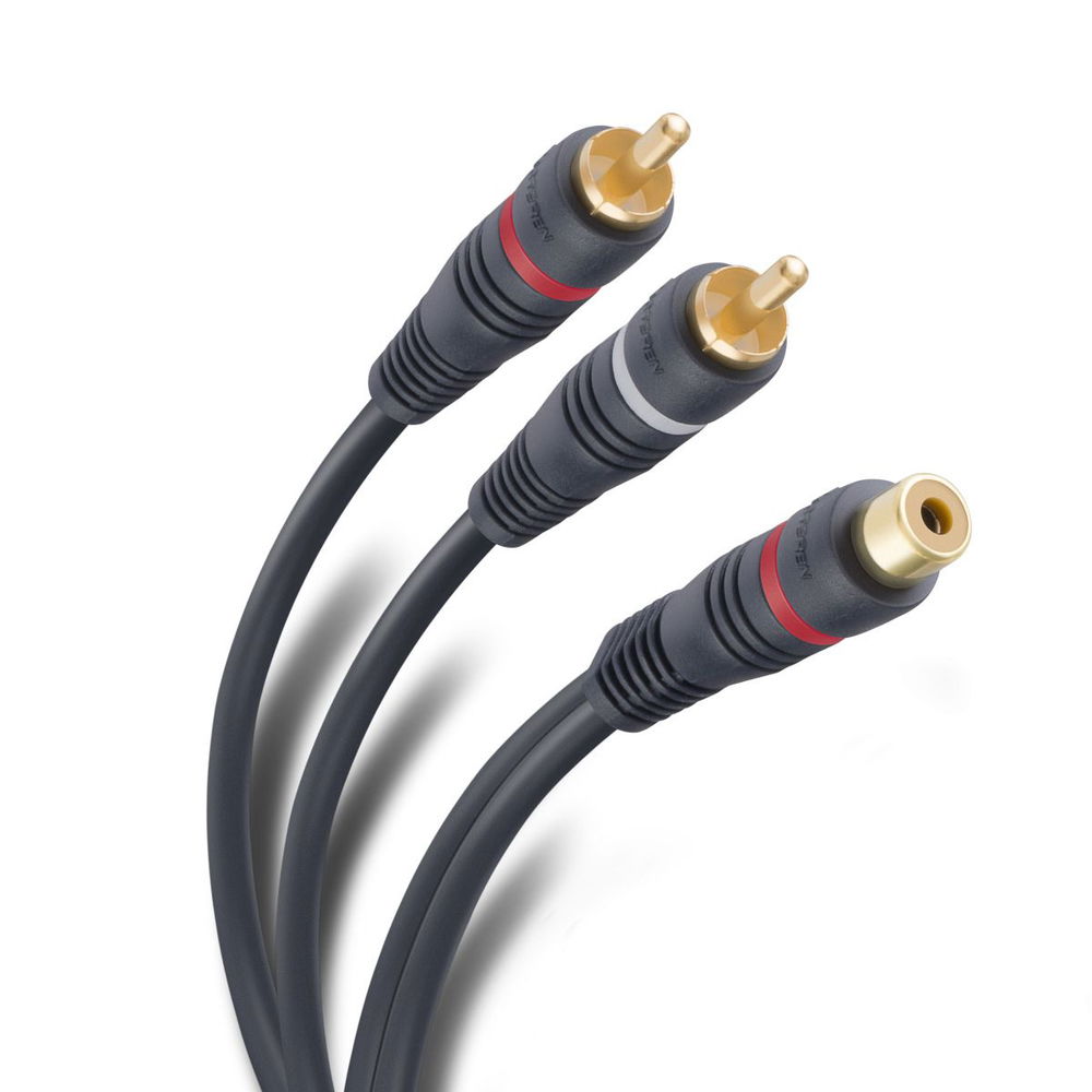 Cable RCA 2 conector a jack de 15 cm Cable RCA 2 conector a jack de 15 cm