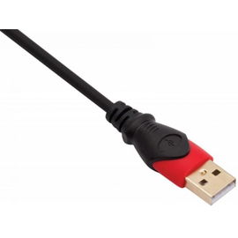Extensión Elite USB de 1,8 m reforzada, con conectores dorados Extensión Elite USB de 1,8 m reforzada, con conectores dorados