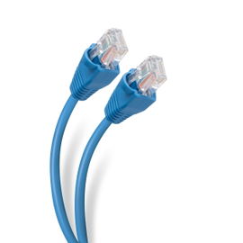 Cable Ethernet UTP CAT 5e, de 90 cm, azul Cable Ethernet UTP CAT 5e, de 90 cm, azul