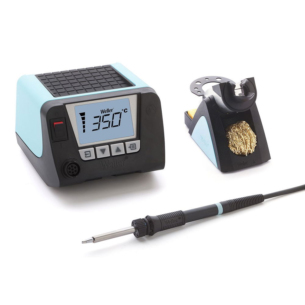 Cautín de estación Weller de 95 W, con control de temperatura y display Cautín de estación Weller de 95 W, con control de temperatura y display
