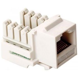 Jack RJ45 de 8 contactos a 90° CAT 6, tipo Keystone, blanco Jack RJ45 de 8 contactos a 90° CAT 6, tipo Keystone, blanco