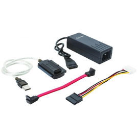 Adaptador/convertidor USB a SATA/IDE para disco duro de 3.5
