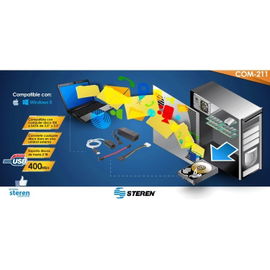 Adaptador/convertidor USB a SATA/IDE para disco duro de 3.5 Adaptador/convertidor USB a SATA/IDE para disco duro de 3.5