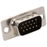 Plug DB15 VGA para soldar, sin cubierta