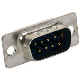 Plug DB9 para soldar, sin cubierta Plug DB9 para soldar, sin cubierta