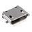 Jack micro USB para soldar, sin cubierta
