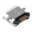 Jack micro USB para soldar, sin cubierta