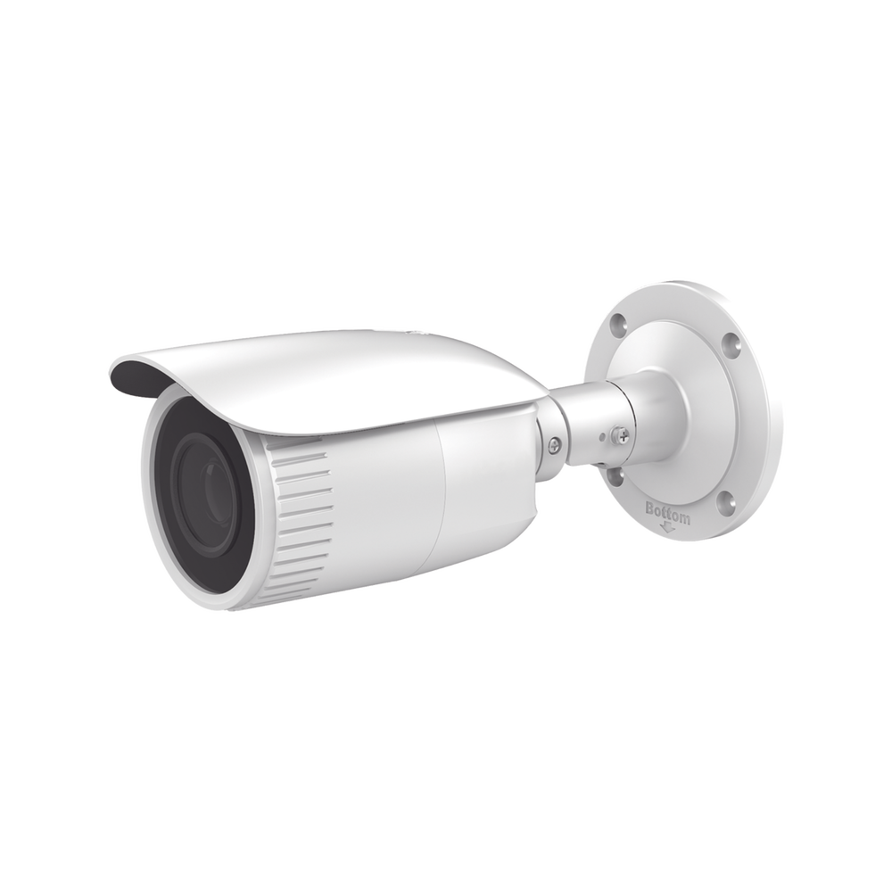 4 Megapixel IP Bullet Camera H.265+ /2.8- 12mm Motorized lens / 96 ft IR  / Outdoor IP67 / IK10  / WDR / PoE