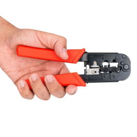 Pinza ponchadora de plug RJ12 y RJ45 Pinza ponchadora de plug RJ12 y RJ45