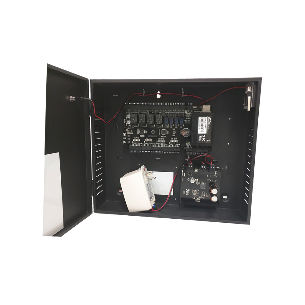 4 Door Access Controller Metal Cabinet and Power supply included