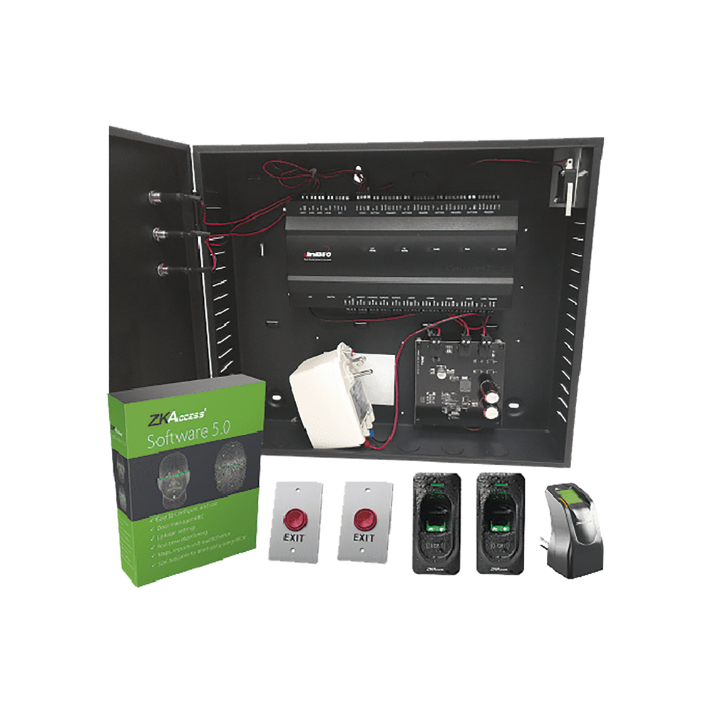 2-Door Access Control Kit INBIO260/FR1200/PTE1/ZK4500