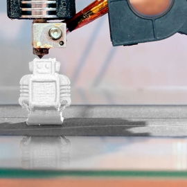 Filamento PLA para impresora 3D, blanco