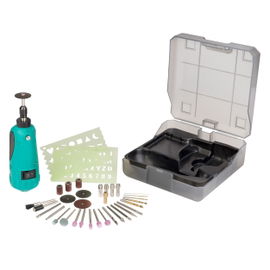 Mini taladro multiusos con 21 accesorios