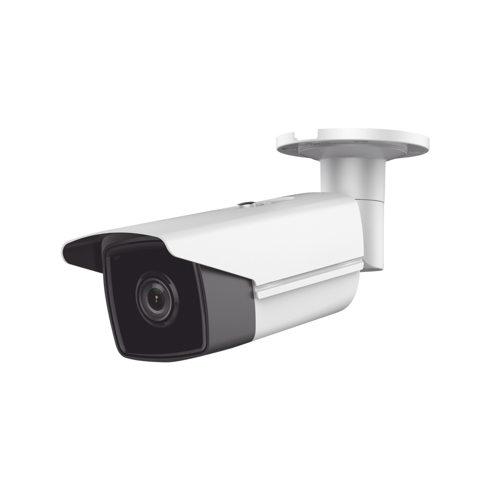 8 Megapixel IP Bullet H.265+ / Fixed lens 2.8mm / IP67 Outdoor protection / IR Up to 164ft (50m) / 120dB WDR / POE