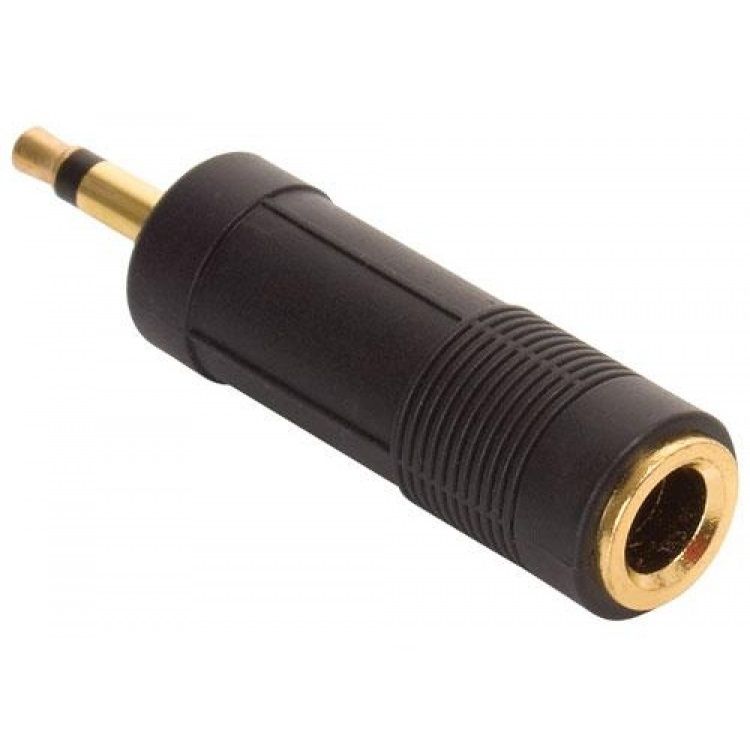 Adaptador elite de conector 3,5 mm a jack 6,3 mm, monoaural Adaptador elite de conector 3,5 mm a jack 6,3 mm, monoaural