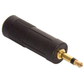 Adaptador elite de conector 3,5 mm a jack 6,3 mm, monoaural Adaptador elite de conector 3,5 mm a jack 6,3 mm, monoaural