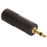 Adaptador elite de conector 3,5 mm a jack 6,3 mm, monoaural