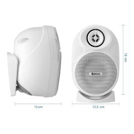Juego de 2 bocinas de 2 vías 200 W PMPO c/u Juego de 2 bocinas de 2 vías 200 W PMPO c/u