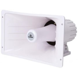 Trompeta rectangular con unidad de 40 W, de aluminio