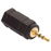 Adaptador elite de conector 2,5 mm a jack 3,5 mm, estéreo