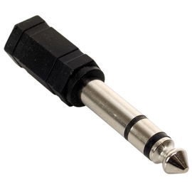 Adaptador de plug 6,3 mm a jack 3,5 mm, estéreo Adaptador de plug 6,3 mm a jack 3,5 mm, estéreo
