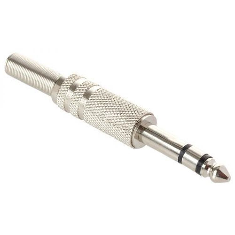conector 6,3 mm estéreo, metálico conector 6,3 mm estéreo, metálico