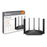Repetidor / Router Wi-Fi*, 2,4 GHz y 5 GHz (B/G/N/A/AC), hasta 45 m de cobertura