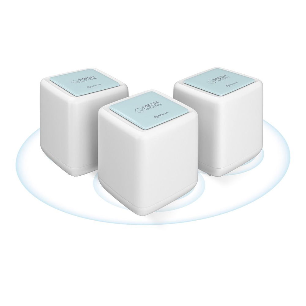 Sistema Smart Wi-Fi* MESH doble banda 2,4 y 5 GHz, MU-MIMO