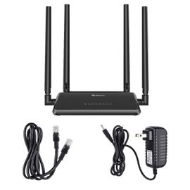 Repetidor / router Wi-Fi* doble banda 2,4 y 5 GHz, MU-MIMO, 21 m de cobertura Repetidor / router Wi-Fi* doble banda 2,4 y 5 GHz, MU-MIMO, 21 m de cobertura
