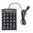 Teclado numérico USB