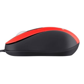 Mini mouse USB 800 DPI con cable retráctil