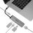 Estación de conexión USB C con carcasa de aluminio