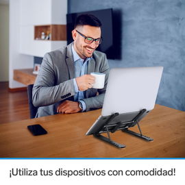 Stand para laptop, tableta y celular Stand para laptop, tableta y celular