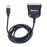 Adaptador USB a paralelo (Centronics) de 36 pines, de 1,8 m