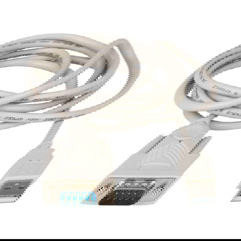 Adaptador USB a serial DB9, de 1,8 m