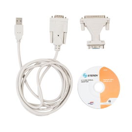 Adaptador USB a serial DB9, de 1,8 m