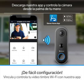 Video timbre Wi-Fi*