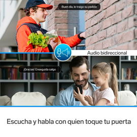 Video timbre Wi-Fi*