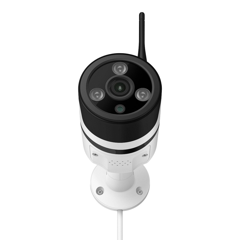 Cámara de seguridad Wi-Fi* / Ethernet Full HD fija para exterior tipo mini bala