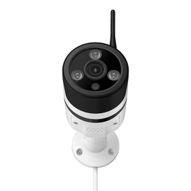 Cámara de seguridad Wi-Fi* / Ethernet Full HD fija para exterior tipo mini bala