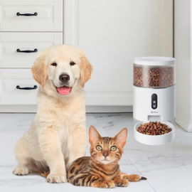 Dispensador Wi-Fi de alimento para mascotas con cámara Full HD y grabador de voz