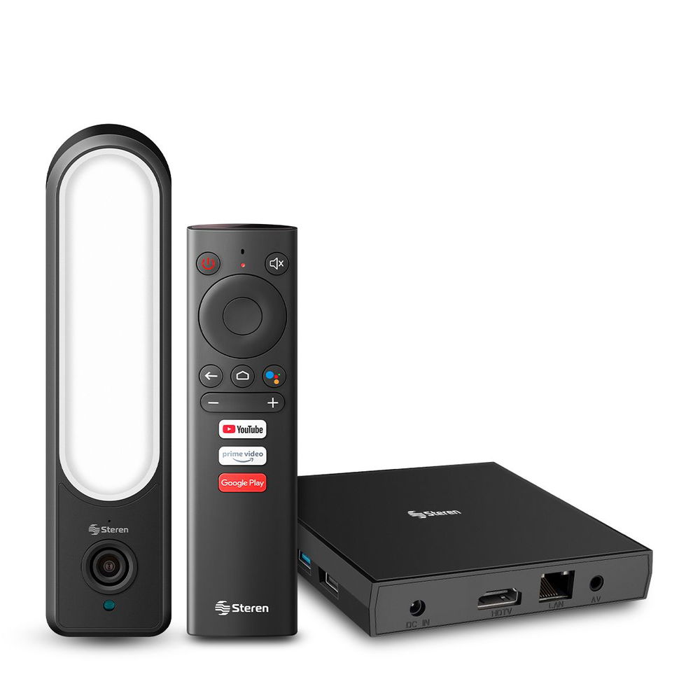 Sistema Android TV Box más cámara Wi-Fi (INTV-1000 / CCTV-550) Sistema Android TV Box más cámara Wi-Fi (INTV-1000 / CCTV-550)